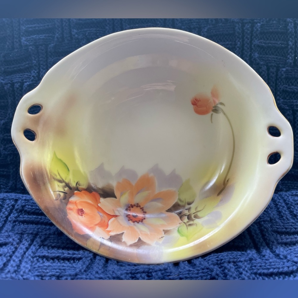 Vintage Noritake Hand Painted Collectible Bowl Made In Japan